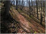 Kraljev hrib - Domžalski dom na Mali planini